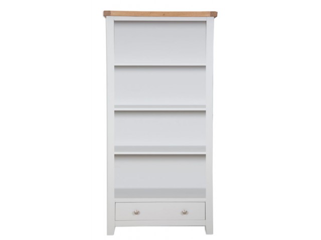 Perth Painted Grey Large Bookcase